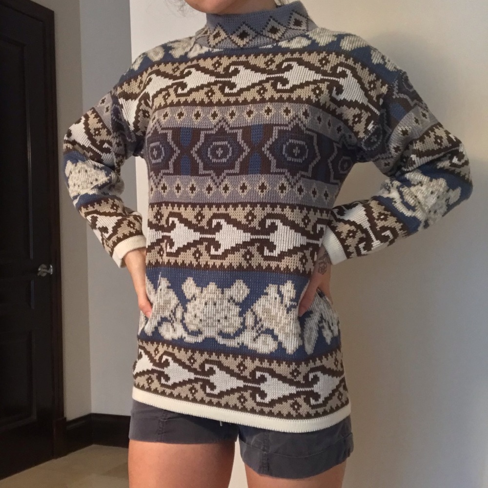 Vintage Turtle Neck Sweater